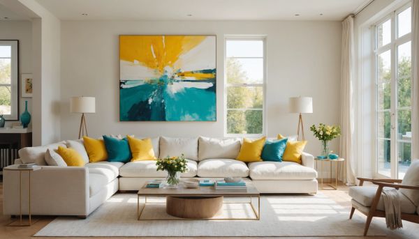 Peinture claire et luminosite interieure valorisee